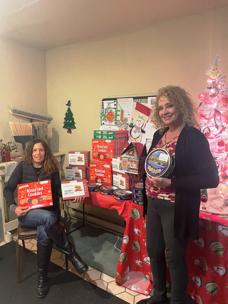 Cookies donated to local food banks